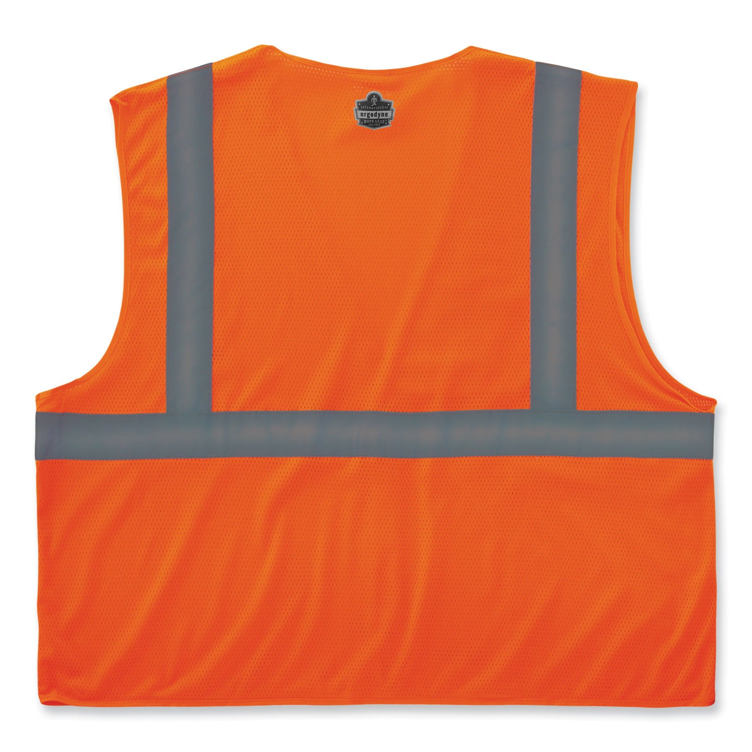 ergodyne GloWear 8210HL-S Single Size Class 2 Economy Mesh Vest, Polyester, Medium, Orange (24533)