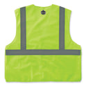 ergodyne GloWear 8215BA-S Single Size Class 2 Economy Breakaway Mesh Vest, Polyester, X-Small, Lime (24541)