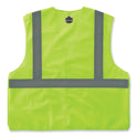 ergodyne GloWear 8215BA-S Single Size Class 2 Economy Breakaway Mesh Vest, Polyester, Small, Lime (24542)