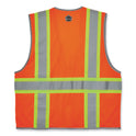 ergodyne GloWear 8246Z-S Single Size Class 2 Two-Tone Mesh Vest, Polyester, 2X-Large, Orange (24576)