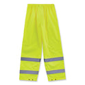 ergodyne GloWear 8916 Class E Lightweight Hi-Vis Rain Pants, Small, Lime (25342)