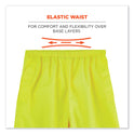 ergodyne GloWear 8916 Class E Lightweight Hi-Vis Rain Pants, X-Large, Lime (25345)