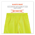 ergodyne GloWear 8916 Class E Lightweight Hi-Vis Rain Pants, 2X-Large, Lime (25346)