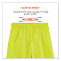 ergodyne GloWear 8916 Class E Lightweight Hi-Vis Rain Pants, 4X-Large, Lime (25348)