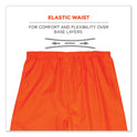 ergodyne GloWear 8916 Class E Lightweight Hi-Vis Rain Pants, 2X-Large, Orange (25446)