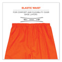 ergodyne GloWear 8916 Class E Lightweight Hi-Vis Rain Pants, 4X-Large, Orange (25448)