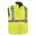 ergodyne GloWear 8287 Class 2 Hi-Vis Jacket with Removable Sleeves, Small, Lime (25492)