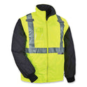 ergodyne GloWear 8287 Class 2 Hi-Vis Jacket with Removable Sleeves, Small, Lime (25492)