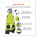 ergodyne GloWear 8928 Class E Hi-Vis Insulated Bibs, Medium, Lime (25523)