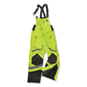 ergodyne GloWear 8928 Class E Hi-Vis Insulated Bibs, Large, Lime (25524)