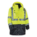 ergodyne GloWear 8388 Class 3/2 Hi-Vis Thermal Jacket Kit, Large, Lime (25534)