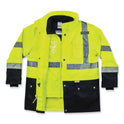 ergodyne GloWear 8388 Class 3/2 Hi-Vis Thermal Jacket Kit, 2X-Large, Lime (25536)