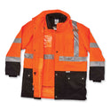 ergodyne GloWear 8388 Class 3/2 Hi-Vis Thermal Jacket Kit, Small, Orange (25552)