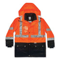 ergodyne GloWear 8388 Class 3/2 Hi-Vis Thermal Jacket Kit, Medium, Orange (25553)