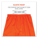 ergodyne GloWear 8916 Class E Lightweight Hi-Vis Rain Pants, Medium, Orange (25443)