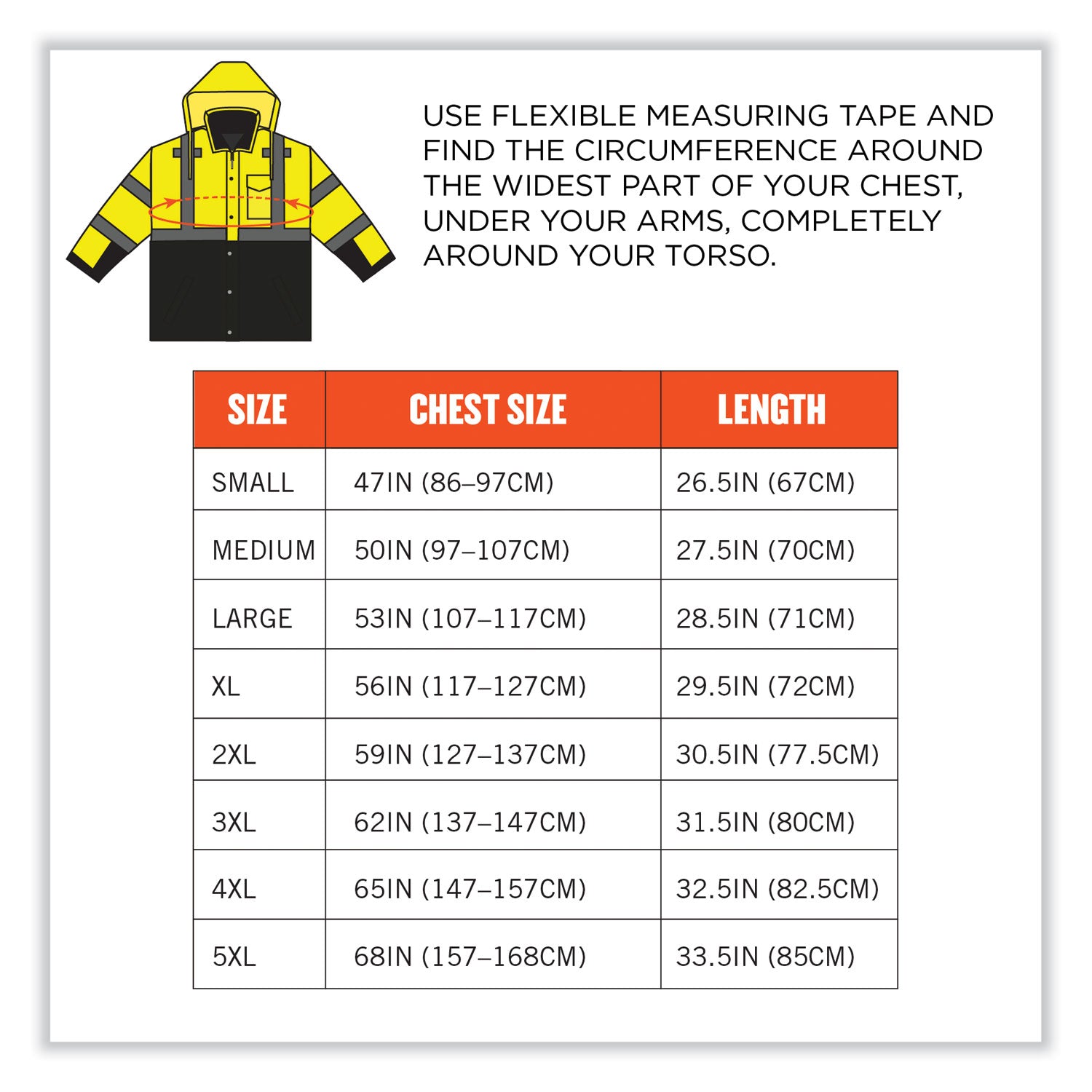 ergodyne GloWear 8381 Class 3 Hi-Vis 4-in-1 Quilted Bomber Jacket, Lime, Large (25594)