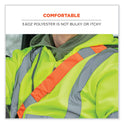 ergodyne GloWear 8004 Hi-Vis Seat Belt Cover, 6" x 18.5", Lime (29043)