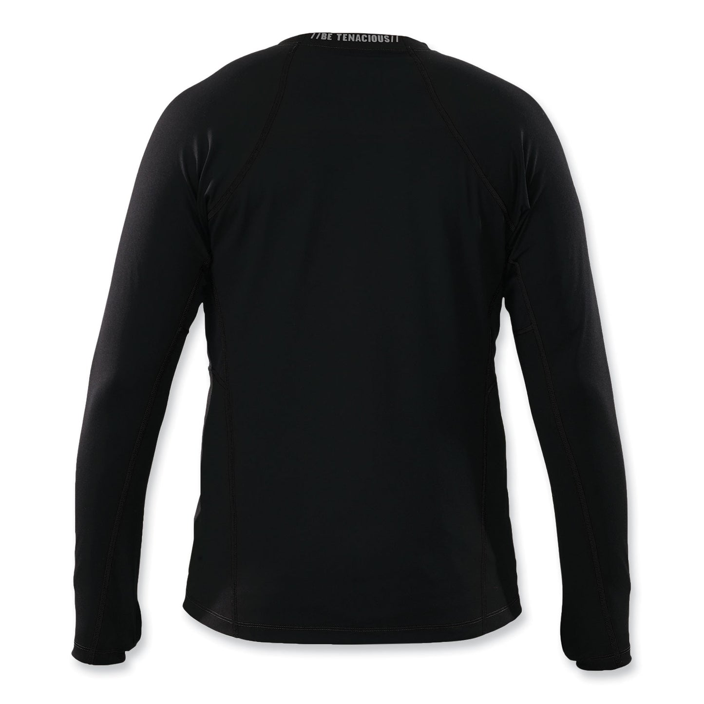 ergodyne N-Ferno 6435 Midweight Long Sleeve Base Layer Shirt, 3X-Large, Black (40207)