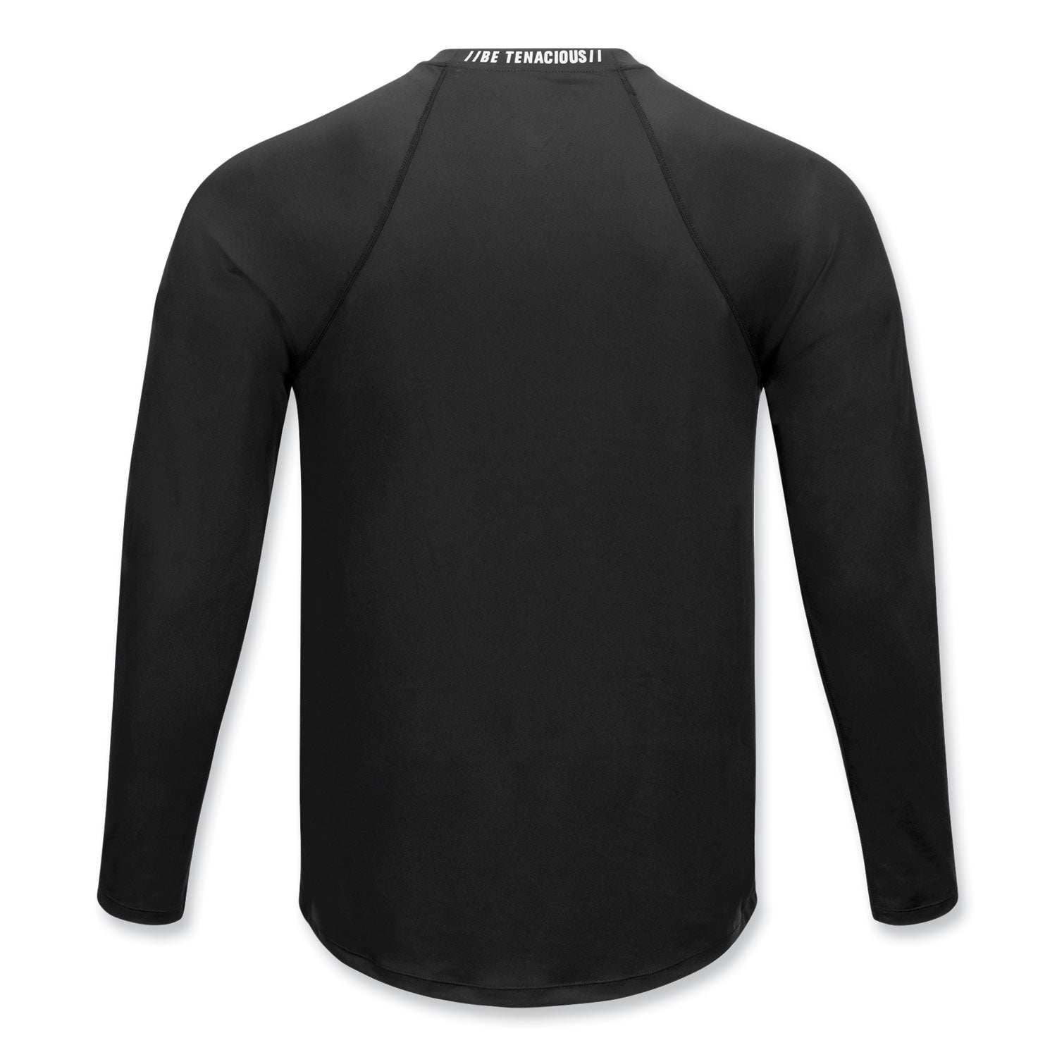 ergodyne N-Ferno 6436 Long Sleeve Lightweight Base Layer Shirt, Large, Black (40234)