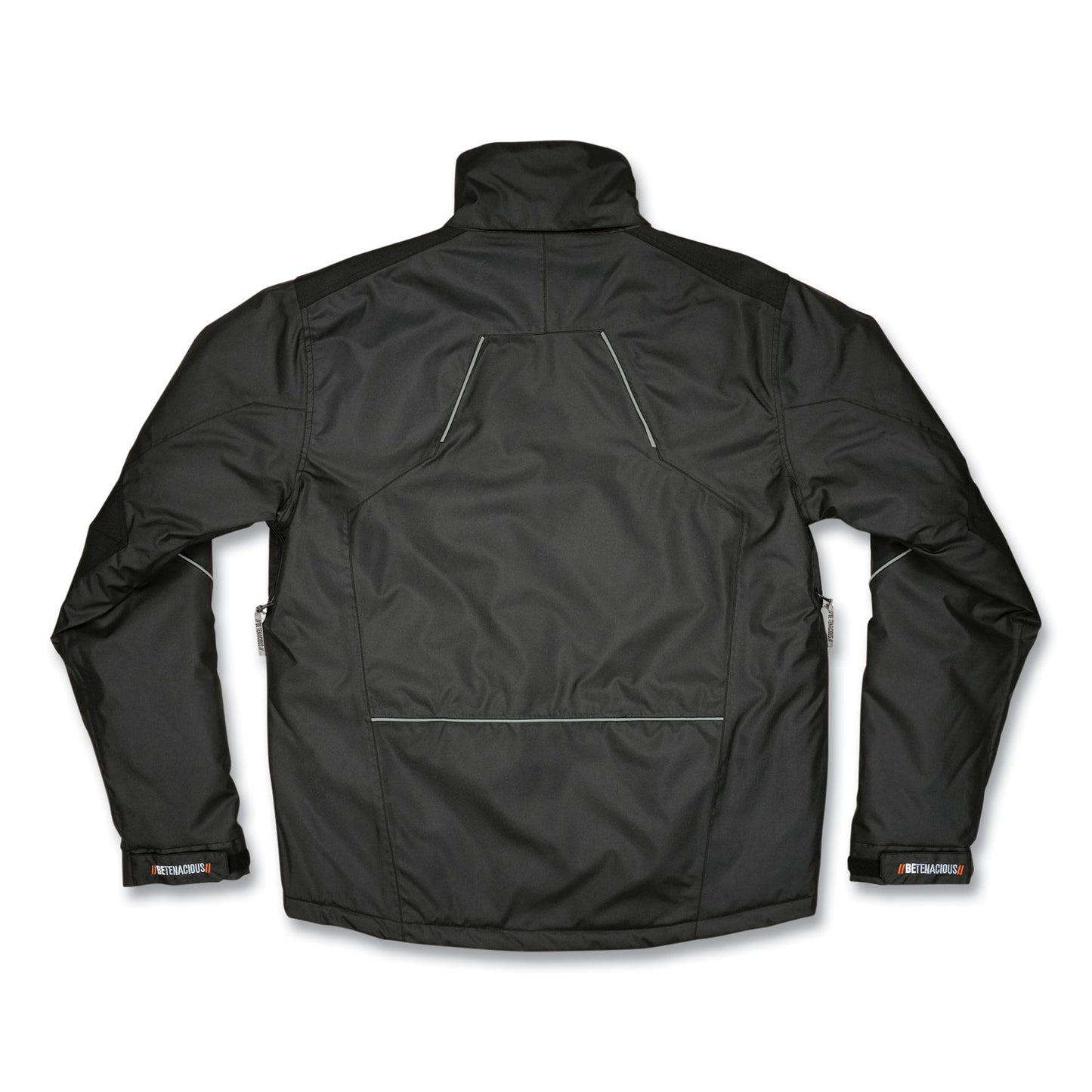 ergodyne N-Ferno 6467 Winter Work Jacket with 300D Polyester Shell, Large, Black (41124)