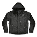 ergodyne N-Ferno 6467 Winter Work Jacket with 300D Polyester Shell, X-Large, Black (41125)