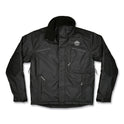 ergodyne N-Ferno 6467 Winter Work Jacket with 300D Polyester Shell, 4X-Large, Black (41128)