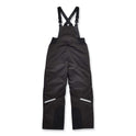 ergodyne N-Ferno 6471 Thermal Bibs with 500D Nylon Shell, X-Large, Black (41215)