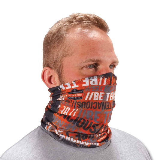 ergodyne Chill-Its 6485 Multi-Band, Polyester, One Size Fits Most, Be Tenacious (42119)