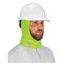 ergodyne Chill-Its 6487 Cooling Performance Knit Multi-Band, Polyester/Spandex, One Size Fits Most, Hi-Vis Lime (42127)