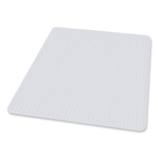 ES Robbins EverLife Chair Mat for Medium Pile Carpet, 36 x 48, Clear (122081)