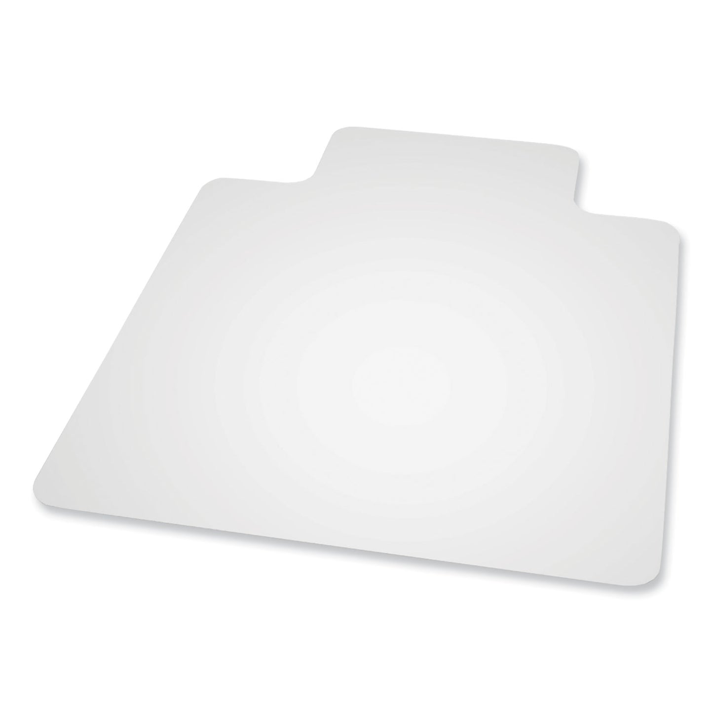 ES Robbins EverLife Textured Chair Mat for Hard Floors with Lip, 36 x 48, Clear (132033)