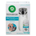 Air Wick Pet Odor Neutralization Automatic Spray Starter Kit, 6 x 2.25 x 7.75, White/Gray, 4/Carton (02720CT)