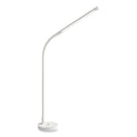 Safco Resi LED Desk Lamp, Gooseneck, 18.5" High, White (1018WH)