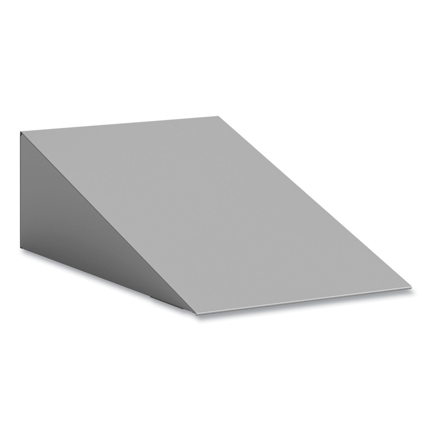 Safco Single Sloped Metal Locker Hood Addition, 12w x 18d x 6h, Gray (5516GR)