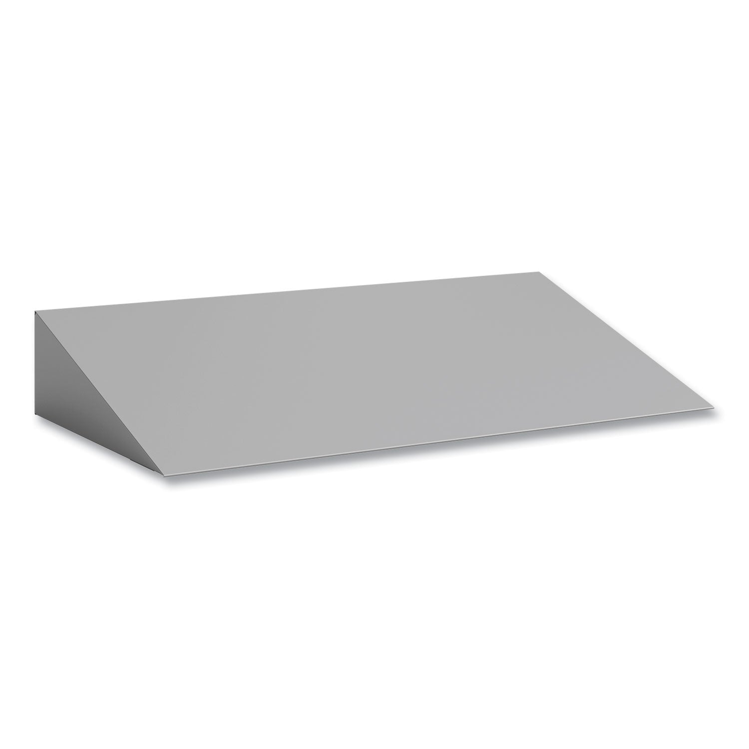 Safco Triple Sloped Metal Locker Hood Addition, 36w x 18d x 6h, Gray (5518GR)