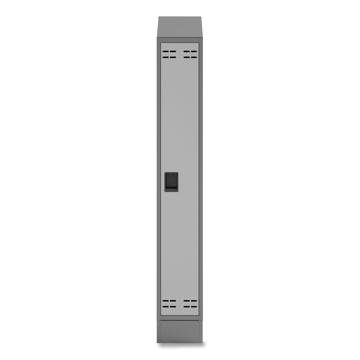 Safco Single Continuous Metal Locker Base Addition, 11.7w x 16d x 5.75h, Gray (5519GR)