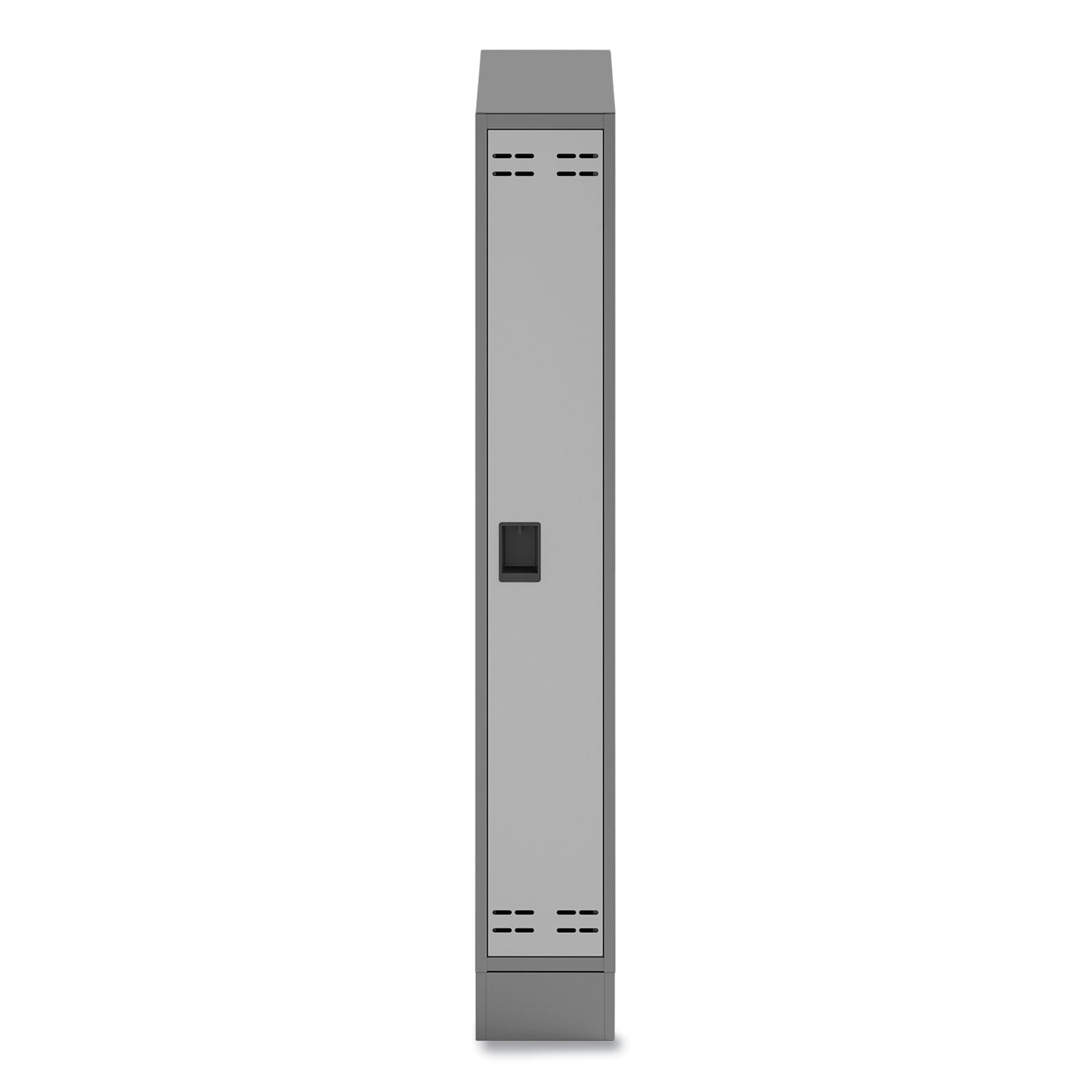 Safco Single Continuous Metal Locker Base Addition, 11.7w x 16d x 5.75h, Gray (5519GR)