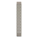 Safco Single Continuous Metal Locker Base Addition, 11.7w x 16d x 5.75h, Tan (5519TN)