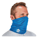 ergodyne Chill-Its 6487 Cooling Performance Knit Multi-Band, Polyester/Spandex, One Size Fits Most, Blue (42129)