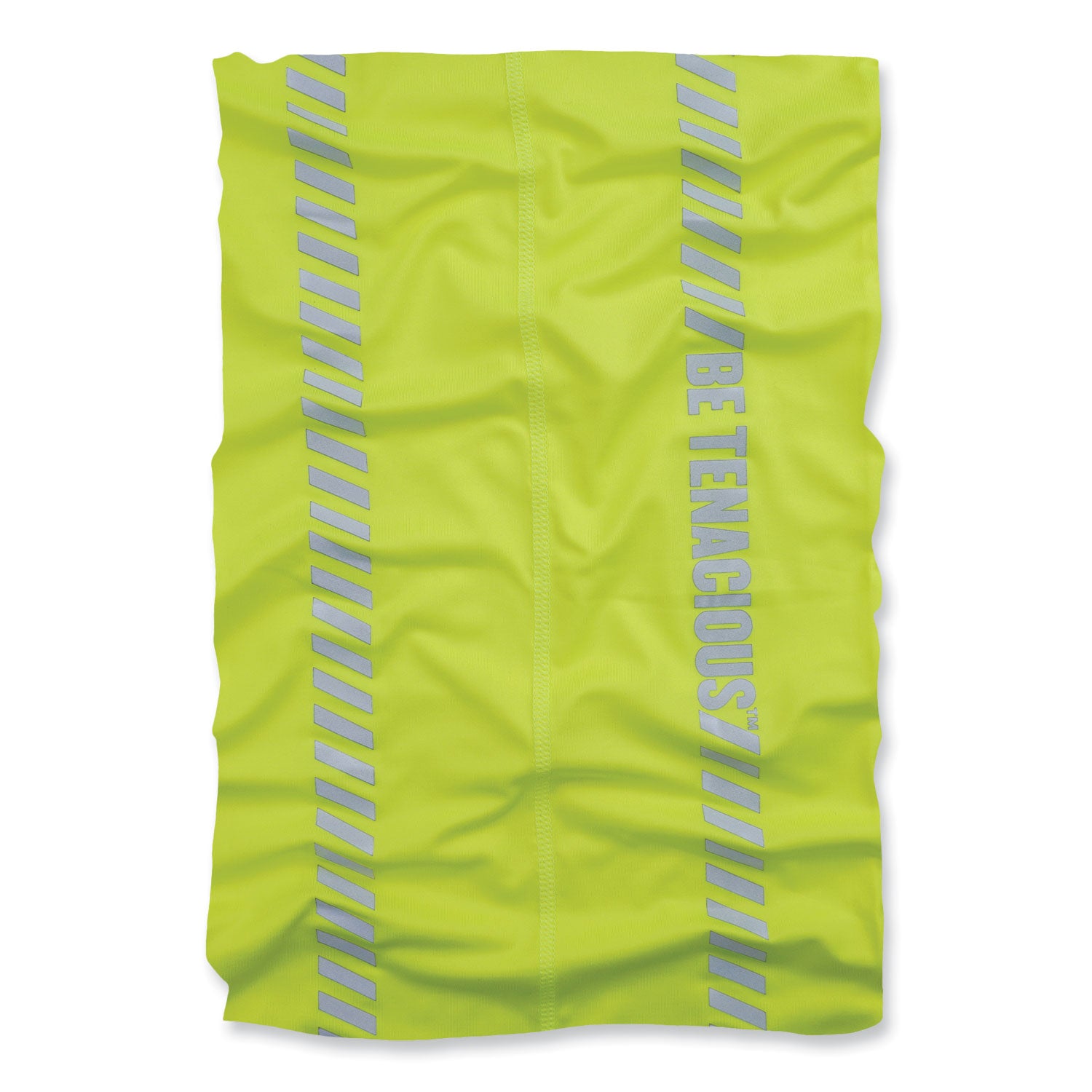 ergodyne Chill-Its 6487R Reflective Cooling Multi-Band, Polyester/Spandex, One Size Fits Most, Hi-Vis Lime (42130)