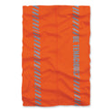 ergodyne Chill-Its 6487R Reflective Cooling Multi-Band, Polyester/Spandex, One Size Fits Most, Hi-Vis Orange (42131)