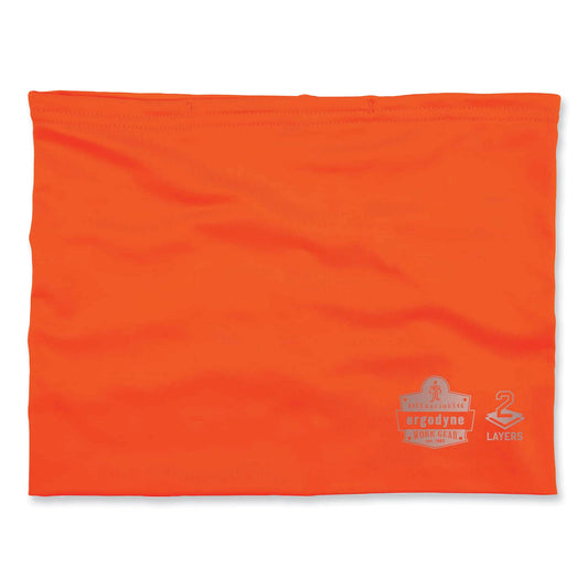 ergodyne Chill-Its 6489 2-Layer Cooling Performance Knit Multi-Band, Polyester/Spandex, 2X-Large/3X-Large,Hi-Vis Orange (42152)