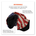 ergodyne N-Ferno 6491 Reversible Thermal Fleece + Poly Multi-Band, One Size Fits Most, American Flag (42321)