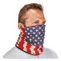 ergodyne N-Ferno 6491 Reversible Thermal Fleece + Poly Multi-Band, One Size Fits Most, American Flag (42321)