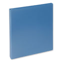 Universal Slant D-Ring View Binder, 3 Rings, 0.5" Capacity, 11 x 8.5, Light Blue (20703)