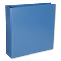 Universal Slant D-Ring View Binder, 3 Rings, 2" Capacity, 11 x 8.5, Light Blue (20733)