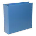 Universal Slant D-Ring View Binder, 3 Rings, 3" Capacity, 11 x 8.5, Light Blue (20753)