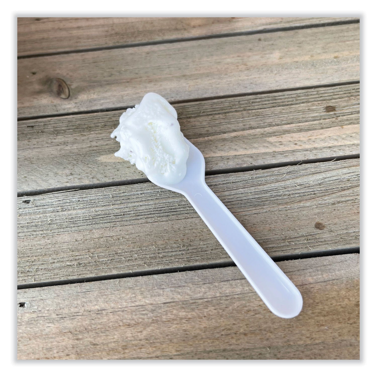 Boardwalk Heavyweight Polypropylene Cutlery, Tasting Spoon, White, 3,000/Carton (TASTERSPOON)