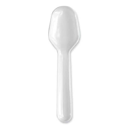 Boardwalk Heavyweight Polypropylene Cutlery, Tasting Spoon, White, 3,000/Carton (TASTERSPOON)