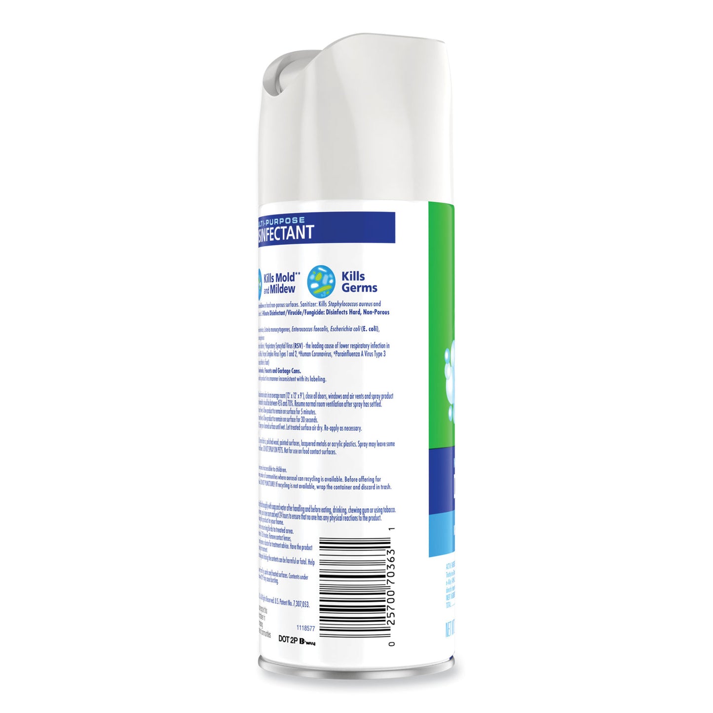 Scrubbing Bubbles Multi-Purpose Disinfectant Spray, 12 oz Aerosol Spray, 12/Carton (613104)